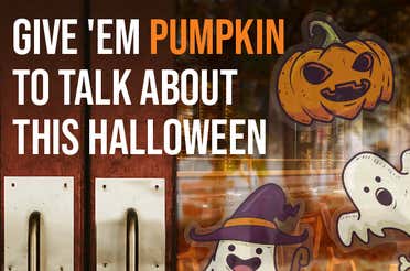 Give ‘em Pumpkin to Talk About this Halloween